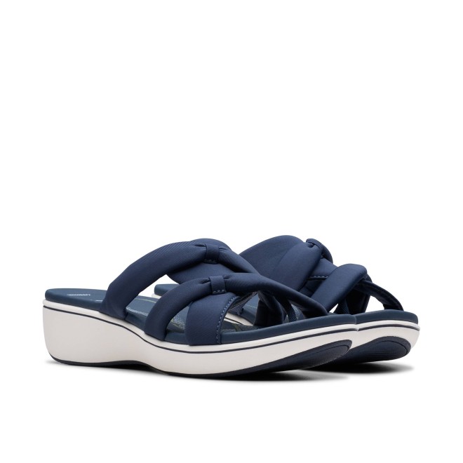 Clarks Women Blue-navy Casual Slippers (SKU: 161-1619-17-3)