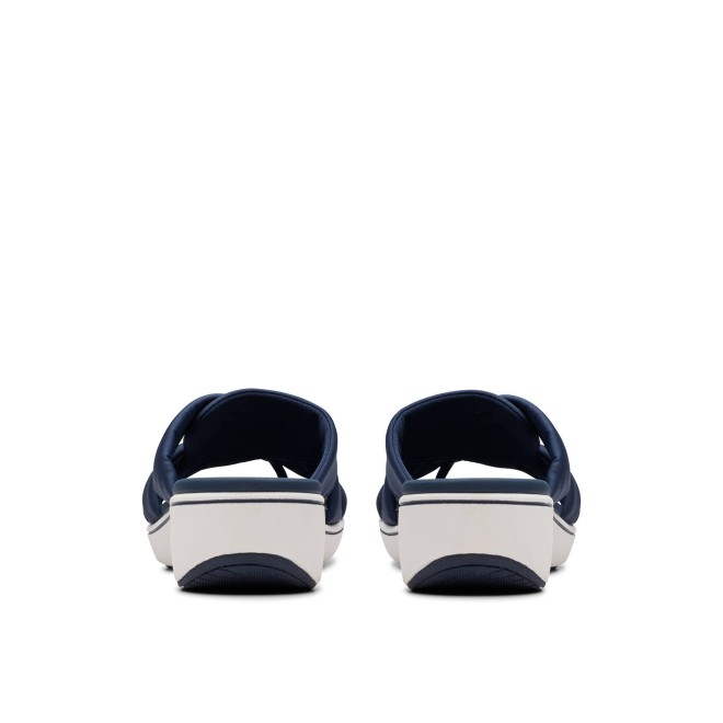 Clarks Women Blue-navy Casual Slippers (SKU: 161-1619-17-3)