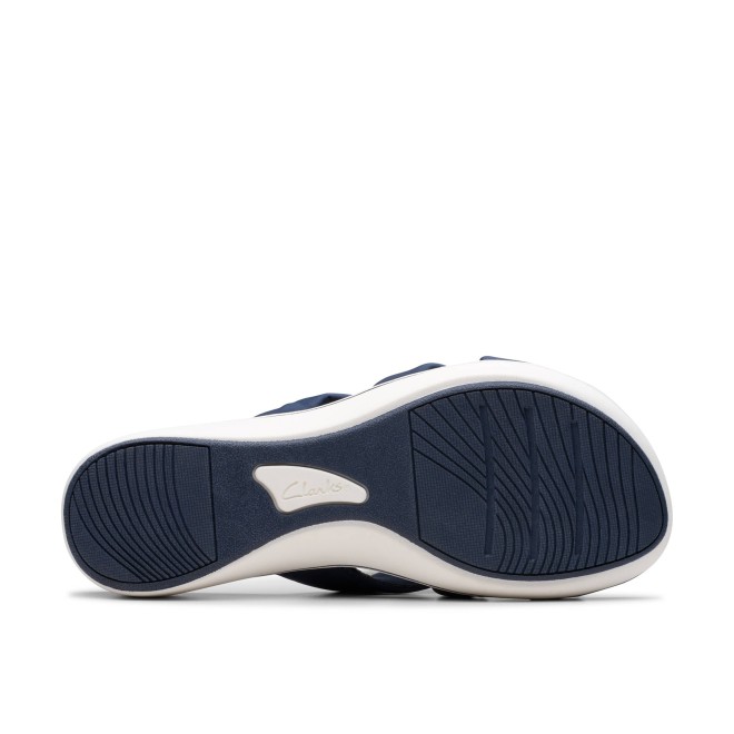 Clarks Women Blue-navy Casual Slippers (SKU: 161-1619-17-3)