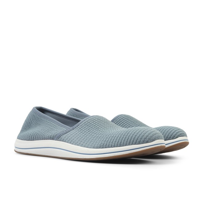 Clarks Women Light-blue Casual Walking Shoes (SKU: 161-1621-32-4)