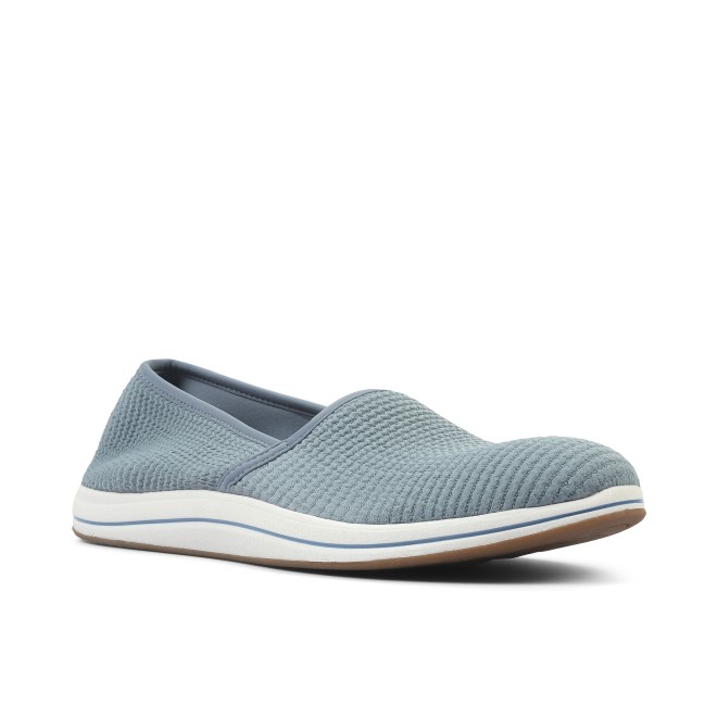 Clarks Women Light-blue Casual Walking Shoes (SKU: 161-1621-32-4)