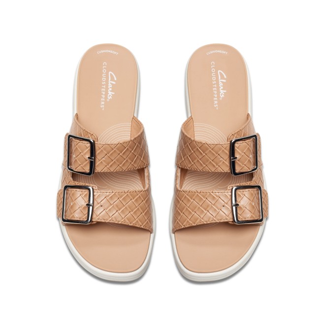 Clarks Women Beige Casual Slippers (SKU: 161-1623-20-3)