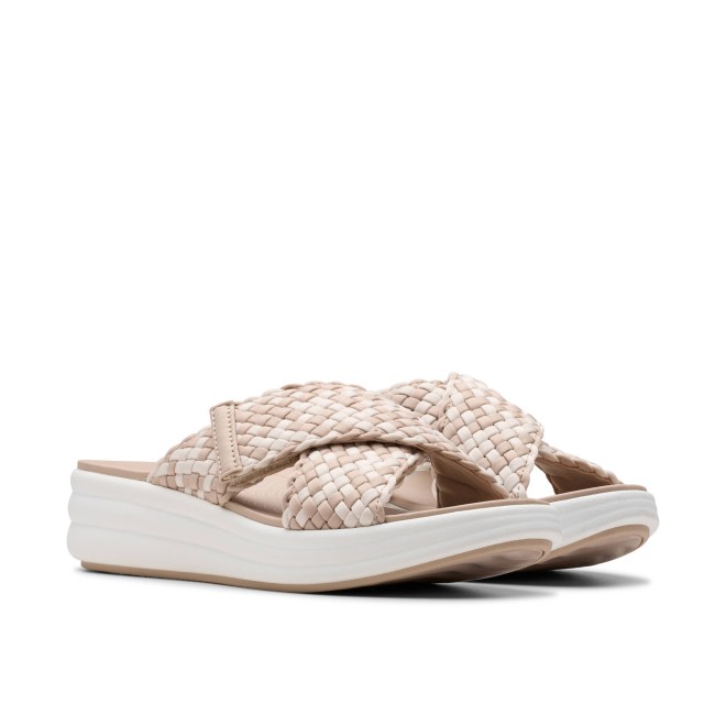 Clarks Women Light-brown Casual Slippers (SKU: 161-1624-41-3)