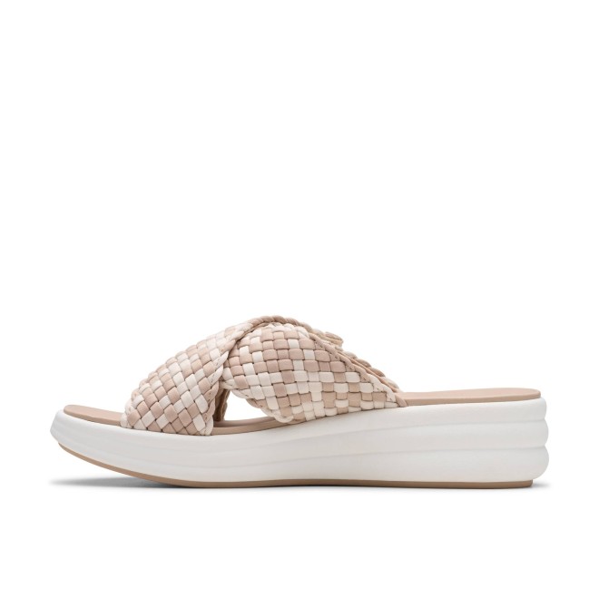 Clarks Women Light-brown Casual Slippers (SKU: 161-1624-41-3)