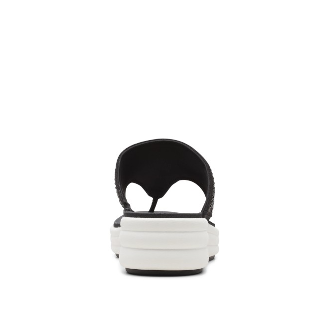 Clarks Women Black Casual Slippers (SKU: 161-1625-11-4)