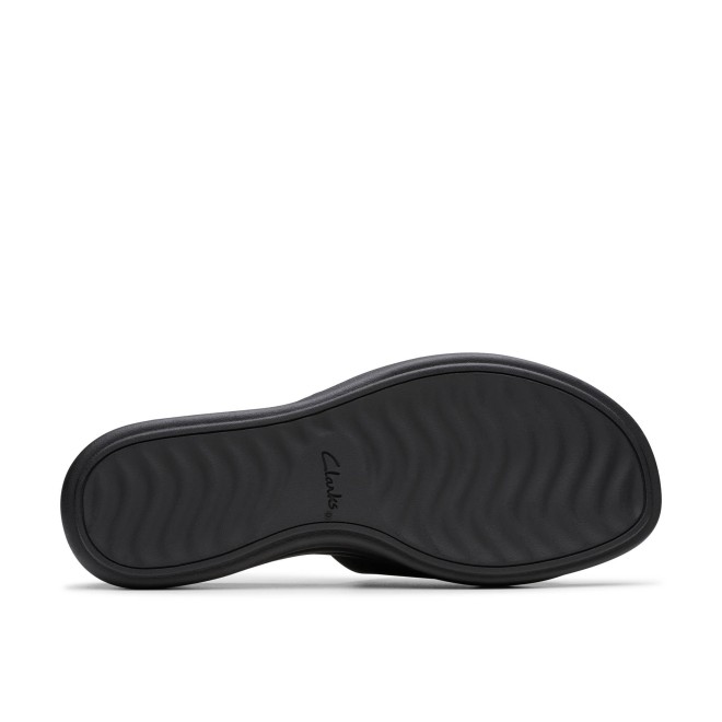 Clarks Women Black Casual Slippers (SKU: 161-1626-11-3)