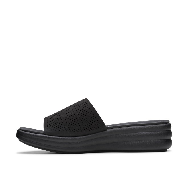 Clarks Women Black Casual Slippers (SKU: 161-1626-11-3)