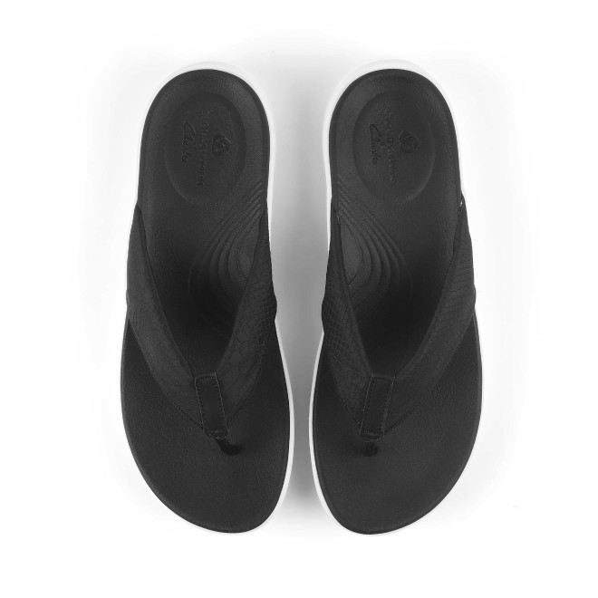 Clarks Women Black Casual Slippers (SKU: 161-1627-11-4)