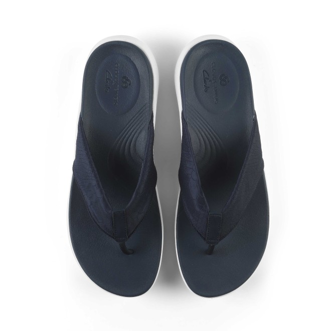 Clarks Women Blue-navy Casual Slippers (SKU: 161-1627-17-4)