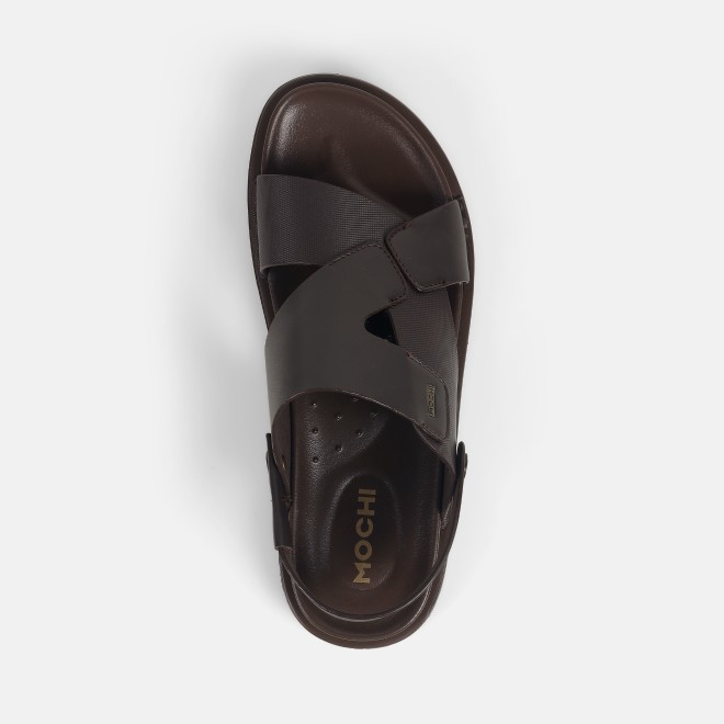 Mochi Men Brown Casual Sandals (SKU: 18-1025-12-39)