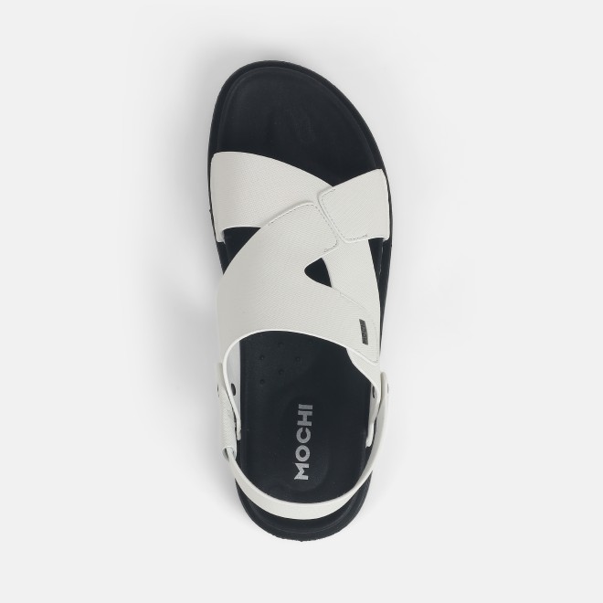 Mochi Men White Casual Sandals (SKU: 18-1025-16-40)
