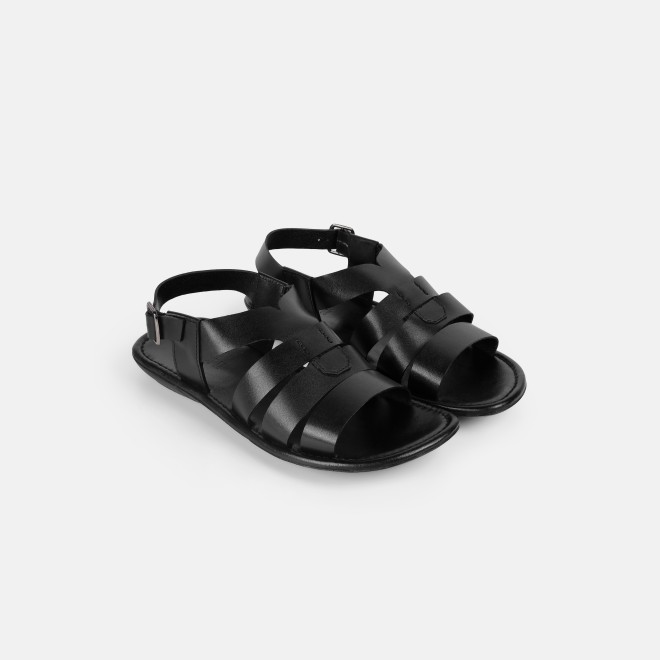 Mochi Men Black Casual Sandals (SKU: 18-1047-11-42)