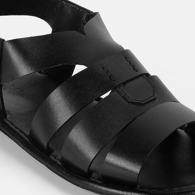 Mochi Men Black Casual Sandals (SKU: 18-1047-11-42)