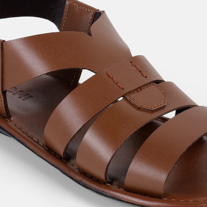 Mochi Men Tan Casual Sandals (SKU: 18-1047-23-40)