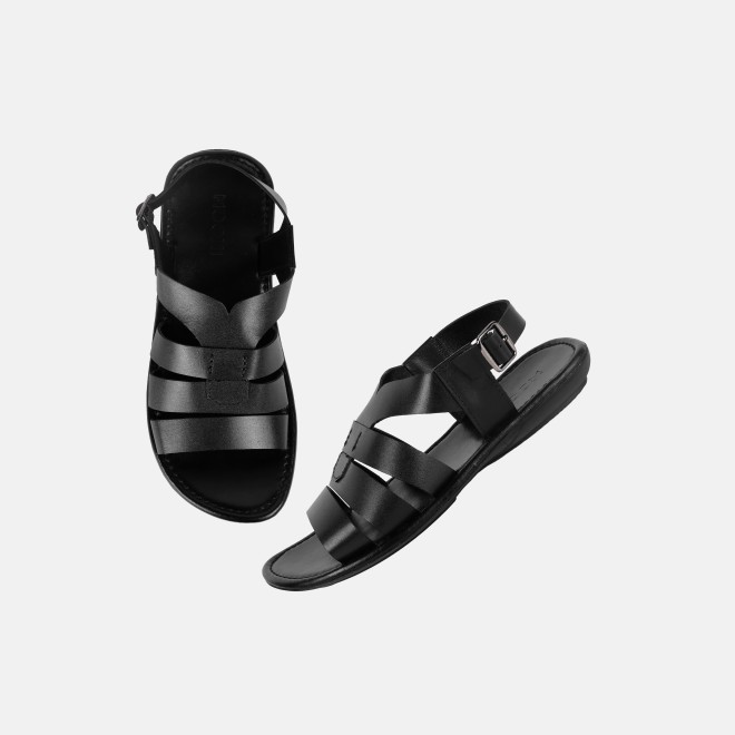 Mochi Men Black Casual Sandals (SKU: 18-1047-11-42)