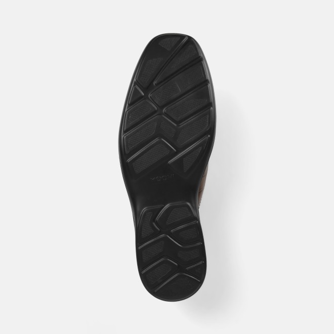 Mochi Men Brown Ethnic Slip Ons (SKU: 18-1058-12-40)