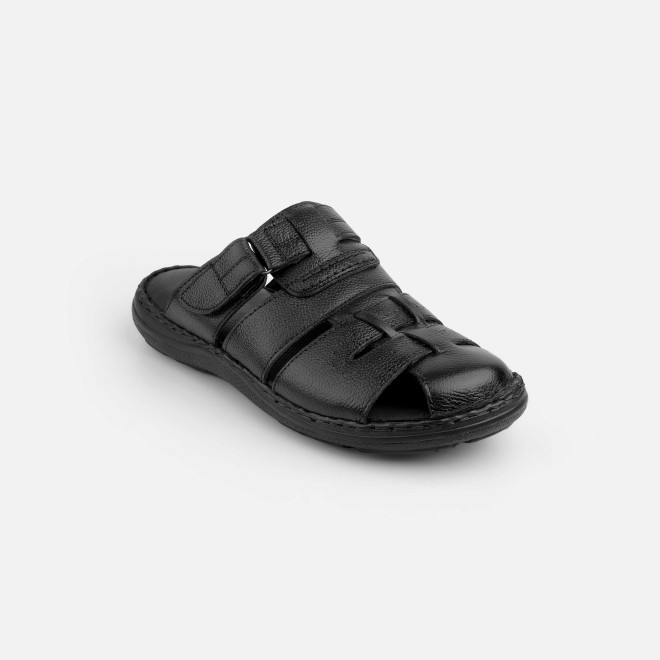 Mochi Men Black Casual Slip Ons (SKU: 18-1083-11-41)