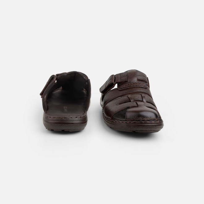 Mochi Men Brown Casual Slip Ons (SKU: 18-1083-12-40)