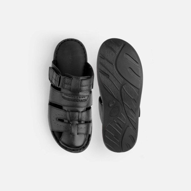 Mochi Men Black Casual Slip Ons (SKU: 18-1083-11-41)