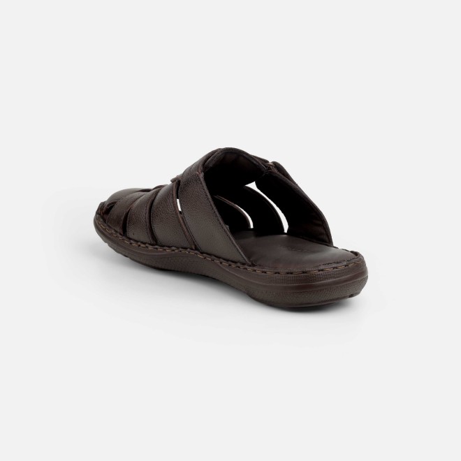 Mochi Men Brown Casual Slip Ons (SKU: 18-1083-12-40)