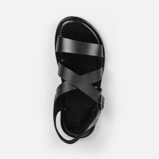 Mochi Men Black Casual Sandals (SKU: 18-1104-11-40)