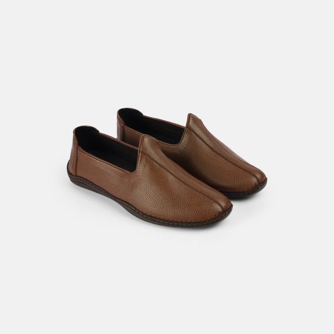 Mochi Men Tan Ethnic Jutis (SKU: 18-1106-23-40)