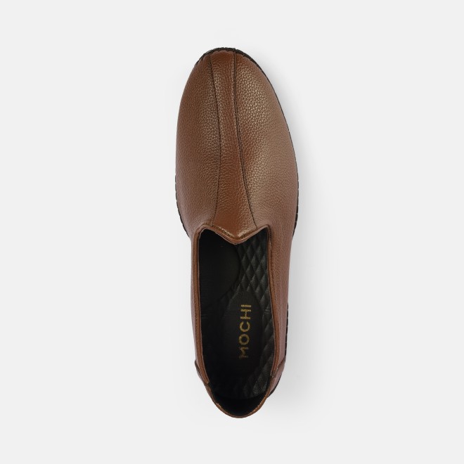 Mochi Men Tan Ethnic Jutis (SKU: 18-1106-23-40)