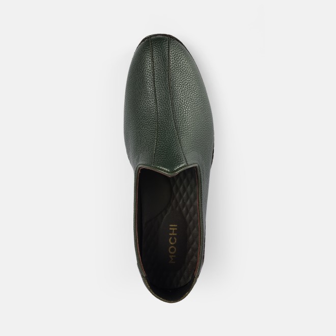 Mochi Men Olive Ethnic Jutis (SKU: 18-1106-49-41)