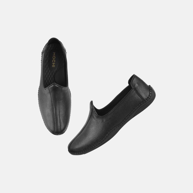 Mochi Men Black Ethnic Jutis (SKU: 18-1106-11-41)