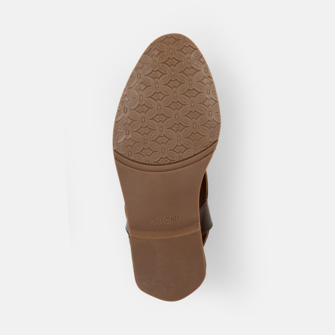 Mochi Men Brown Ethnic Sandals (SKU: 18-1122-12-40)