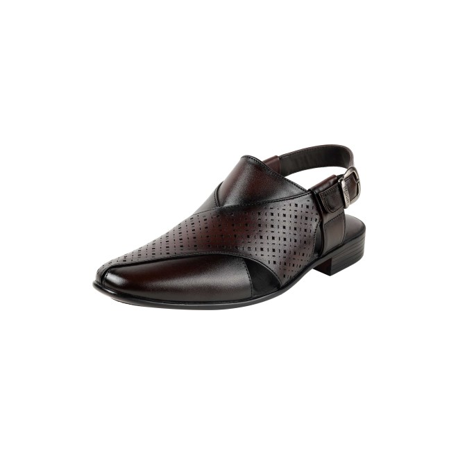 Mochi Men Brown Ethnic Pathanis (SKU: 18-1126-12-40)