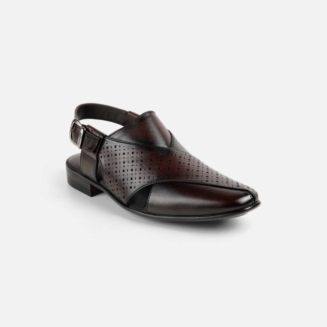 Mochi Men Brown Ethnic Pathanis (SKU: 18-1126-12-40)