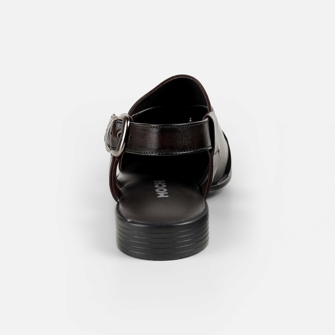 Mochi Men Brown Ethnic Pathanis (SKU: 18-1126-12-40)