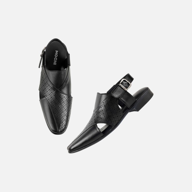 Mochi Men Black Ethnic Pathanis (SKU: 18-1126-11-44)