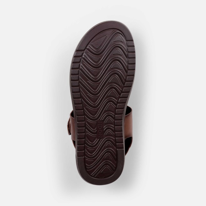 Mochi Men Brown Casual Sandals (SKU: 18-1127-12-41)