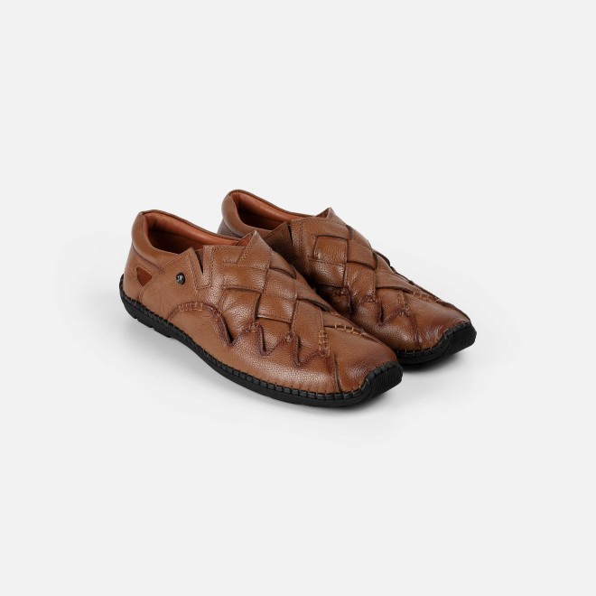 Mochi Men Tan Ethnic Jutis (SKU: 18-1130-23-41)