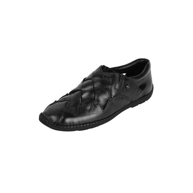 Mochi Men Black Ethnic Jutis (SKU: 18-1130-11-40)