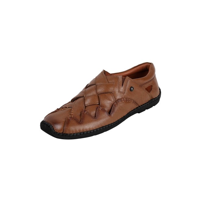 Mochi Men Tan Ethnic Jutis (SKU: 18-1130-23-41)