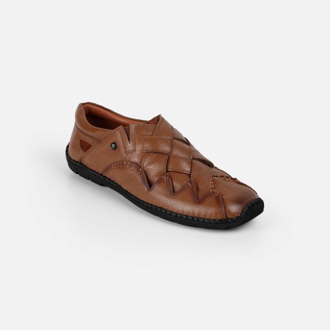 Mochi Men Tan Ethnic Jutis (SKU: 18-1130-23-41)