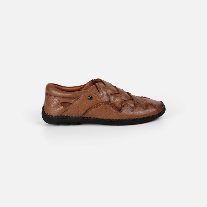 Mochi Men Tan Ethnic Jutis (SKU: 18-1130-23-41)