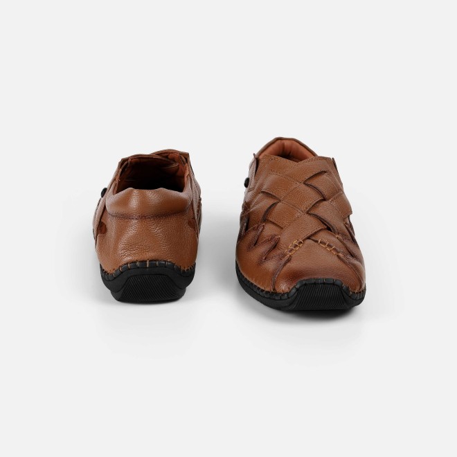 Mochi Men Tan Ethnic Jutis (SKU: 18-1130-23-41)