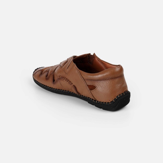 Mochi Men Tan Ethnic Jutis (SKU: 18-1130-23-41)