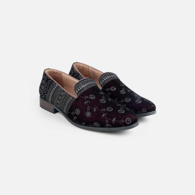 Mochi Men Wine Ethnic Jutis (SKU: 18-1133-58-41)