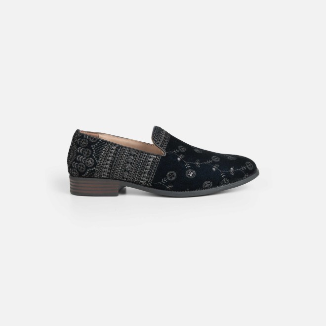 Mochi Men Blue-navy Ethnic Jutis (SKU: 18-1133-17-41)