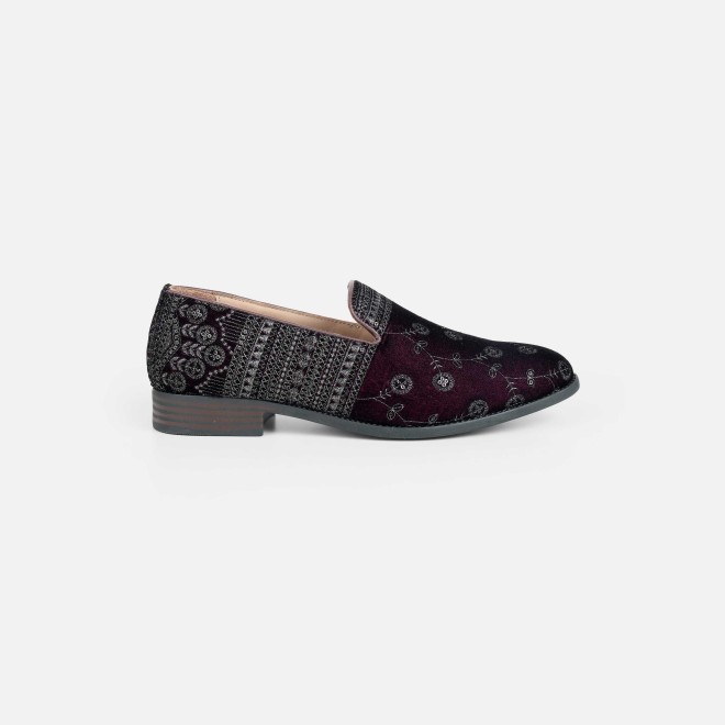 Mochi Men Wine Ethnic Jutis (SKU: 18-1133-58-41)