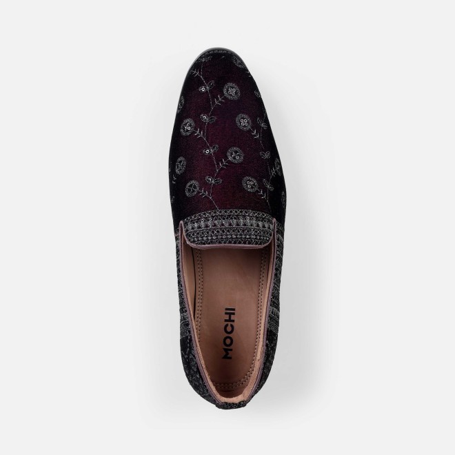 Mochi Men Wine Ethnic Jutis (SKU: 18-1133-58-41)