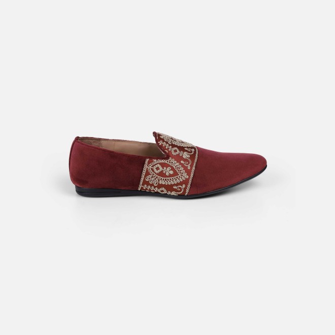 Mochi Men Wine Ethnic Jutis (SKU: 18-1134-58-40)