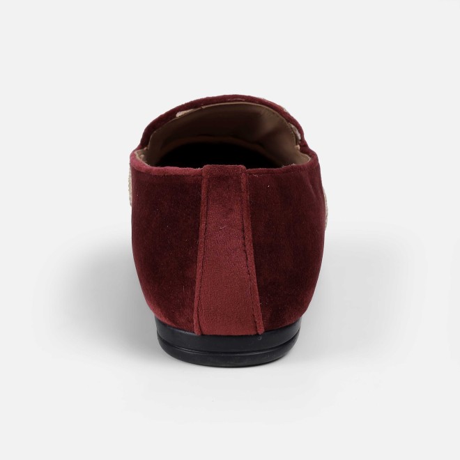 Mochi Men Wine Ethnic Jutis (SKU: 18-1134-58-40)