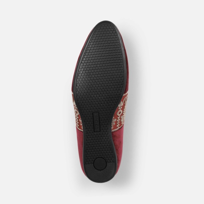 Mochi Men Wine Ethnic Jutis (SKU: 18-1134-58-40)