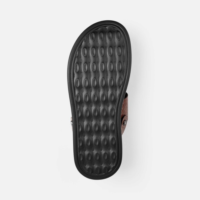 Mochi Men Brown Casual Sandals (SKU: 18-1137-12-40)